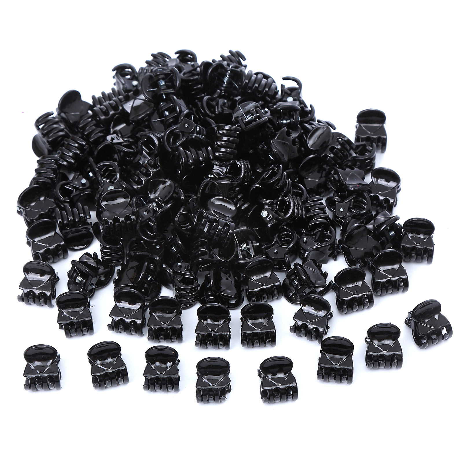 1CM 100Pcs/Set Hair Claw Clips - Hair Claw Clip Set のレビューと価格