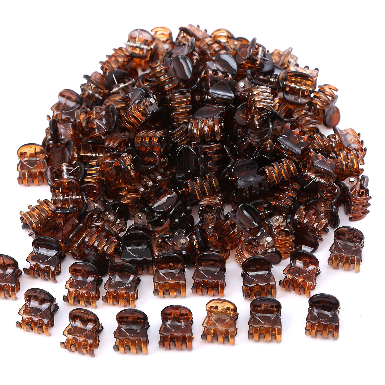 1CM 100Pcs/Set Hair Claw Clips - Hair Claw Clip Set のレビューと価格
