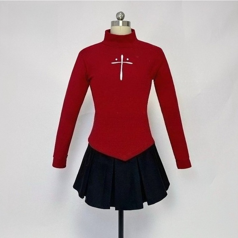Anime Tohsaka Rin Cosplay Cost - Women'S Red Accessories のレビューと価格