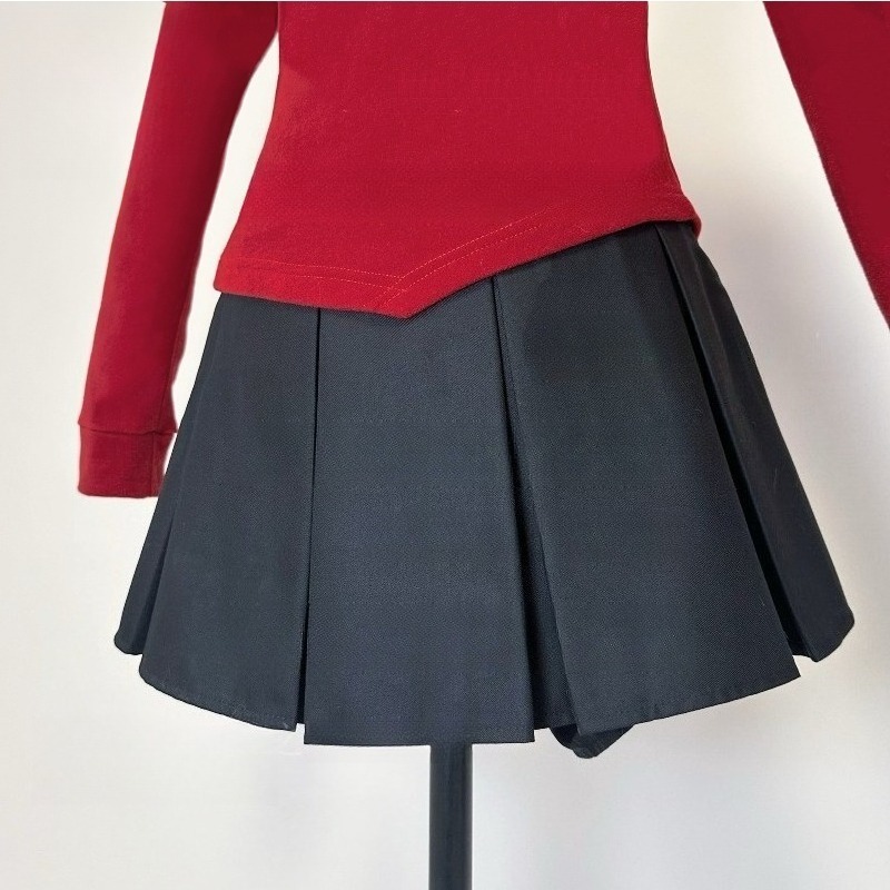 Anime Tohsaka Rin Cosplay Cost - Women'S Red Accessories のレビューと価格