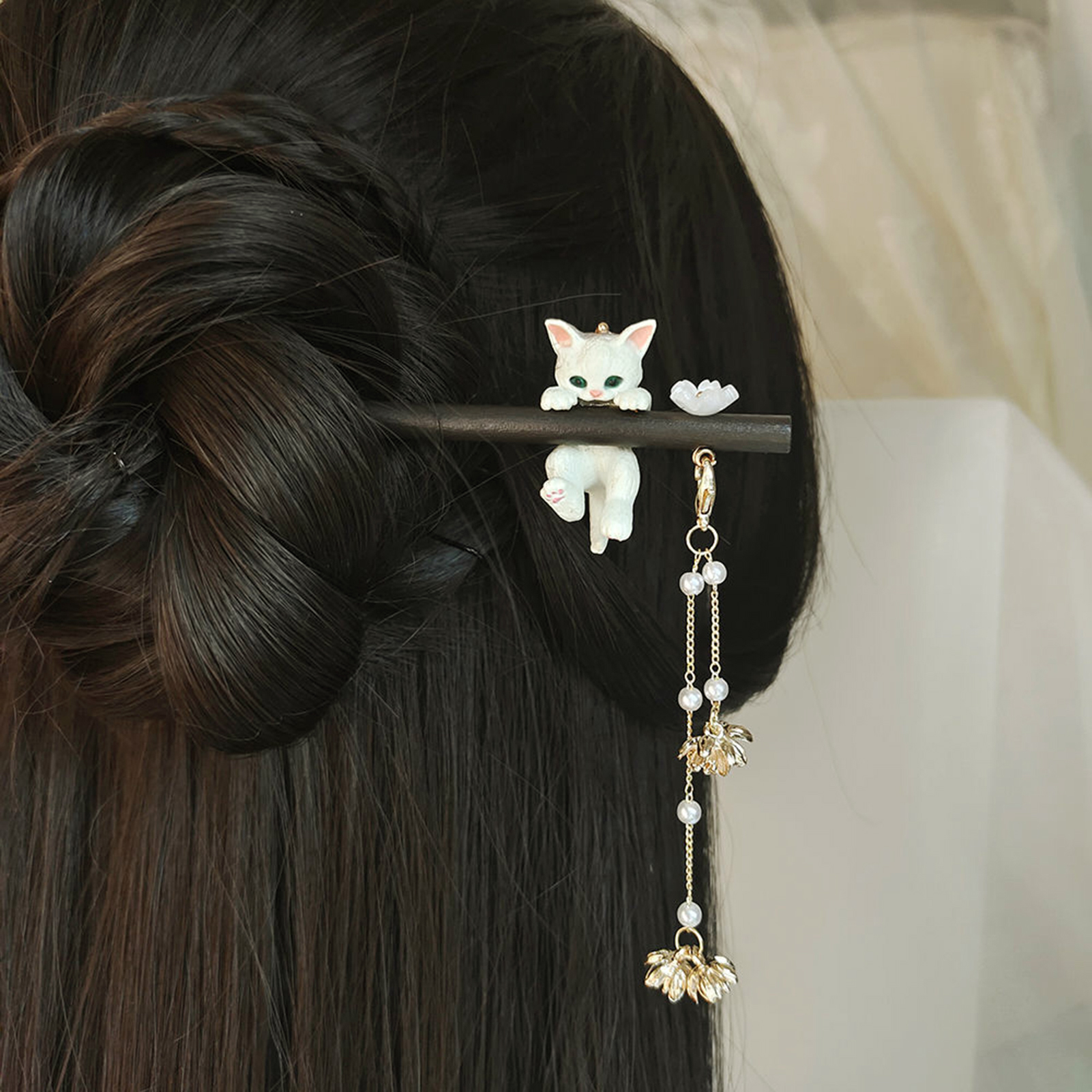 Chinese Style Hairpin For Wome - Hair Fork Stick のレビューと価格