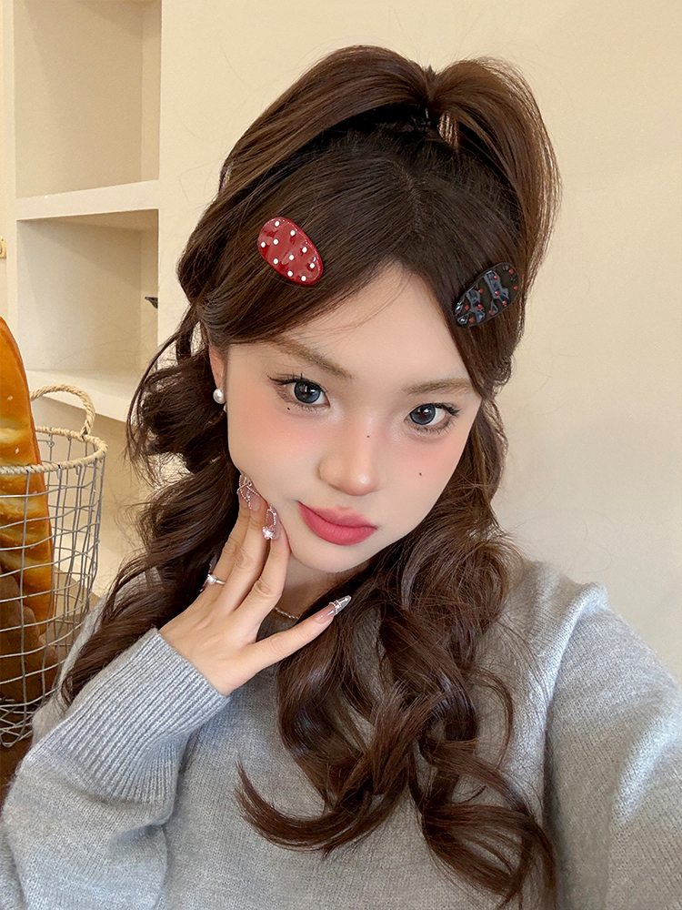 Sweet Cool Polka Dot  Knot Hai - Women'S Red Accessories のレビューと価格